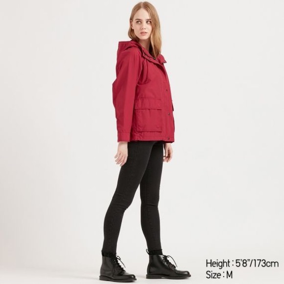 Uniqlo Women oversized parka (black) - Picture 2 of 9